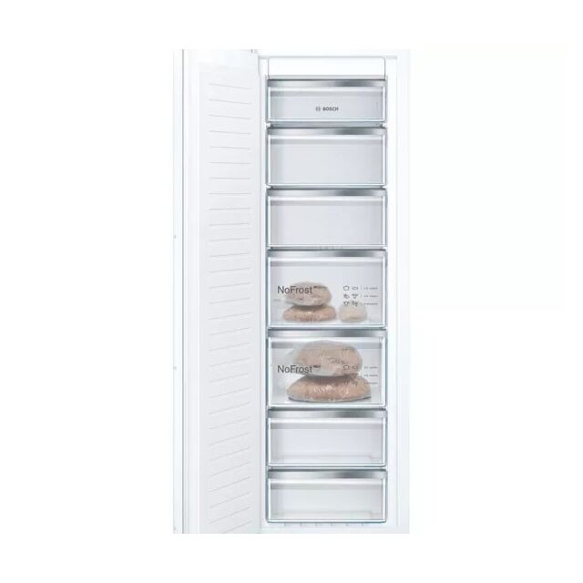 Bosch GIN81VEE0G 55.8cm Built InFrost Free Freezer - White