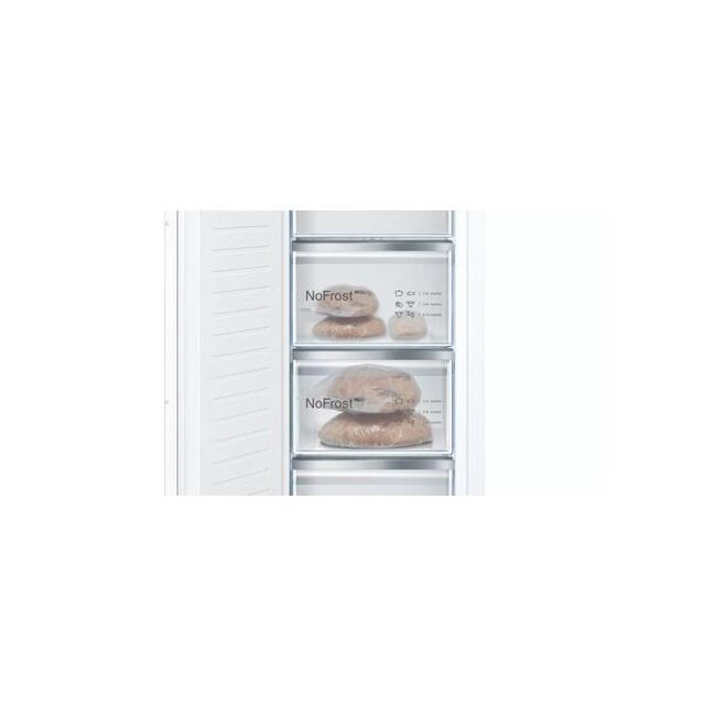 Bosch GIN81VEE0G 55.8cm Built InFrost Free Freezer - White