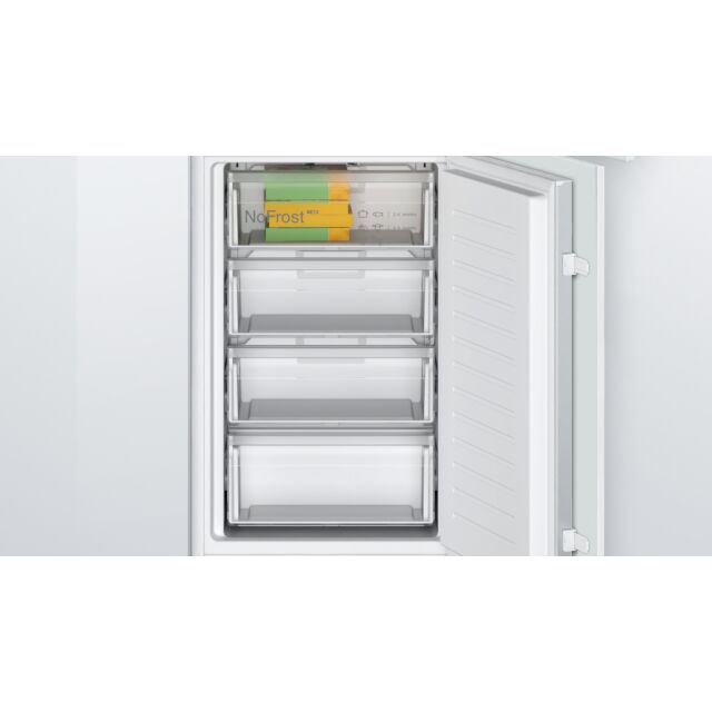 Bosch KIN85NSE0G 54.1cm 50/50 Built-In Frost Free Fridge Freezer - White