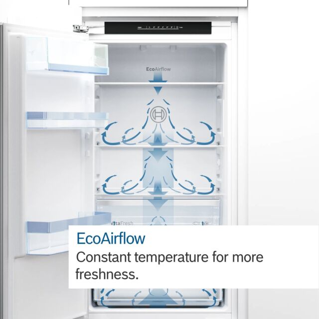 Bosch KUR21VFE0G BI 59.8cm Built Under Fridge - White