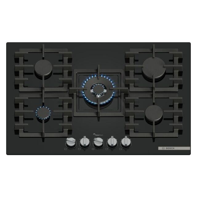 Bosch PPQ7A6I40 75cm, 5 burners, 4kW Wok burner, Optimised FlameSelect