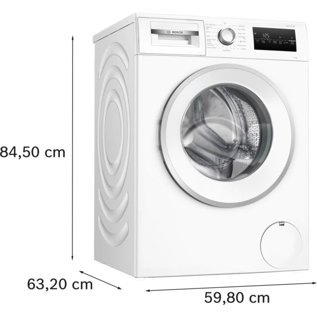 Bosch WAN28255GB 9kg 1400 Spin Washing Machine - White