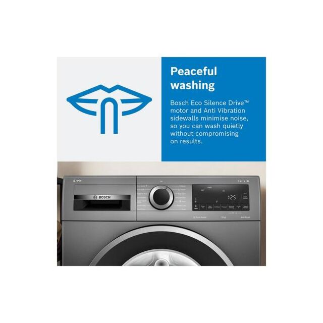 Bosch WGG24400GB 9kg 1400 Spin Washing Machine - White