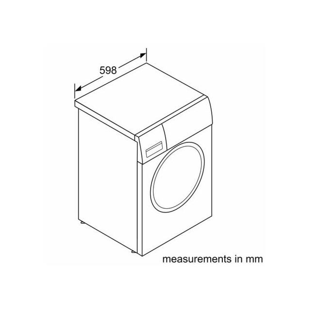 Bosch WGG24400GB 9kg 1400 Spin Washing Machine - White