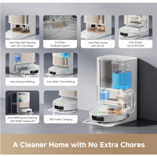 Dreame L50s Pro Ultra Robot Vacuum Cleaner And Mop With Self-Cleaning
