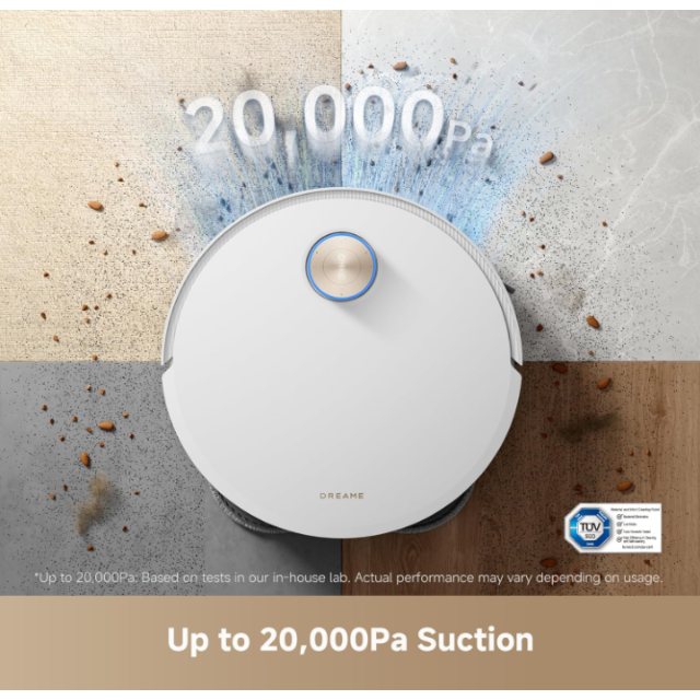 Dreame X50 Ultra Complete Robot Vacuum Cleaner and Mop with Self-Cleaning and Auto-Empty