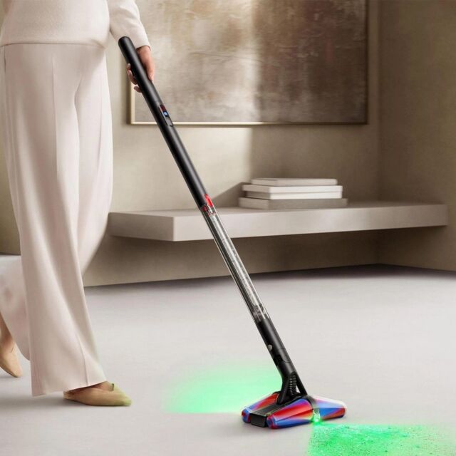 Dyson PENCILVAC Cordless Pencil Vacuum - 30 Minutes Run Time - Matte Black