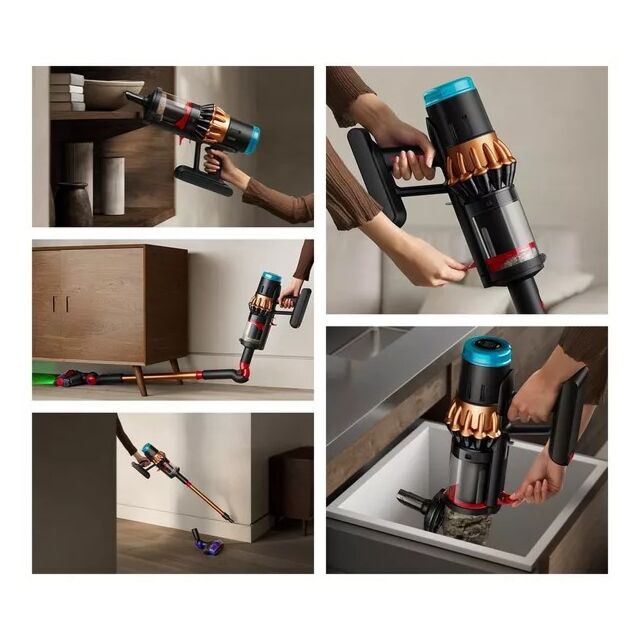 Dyson V16PISTONANML V16 Piston Animal Ds60 Cordless Vacuum Cleaner - Black Copper