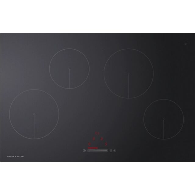 Fisher + Paykel CI804CTB1 Fisher & Paykel CI804CTB1 80cm 4 Zone Induction Hob - Black Glass