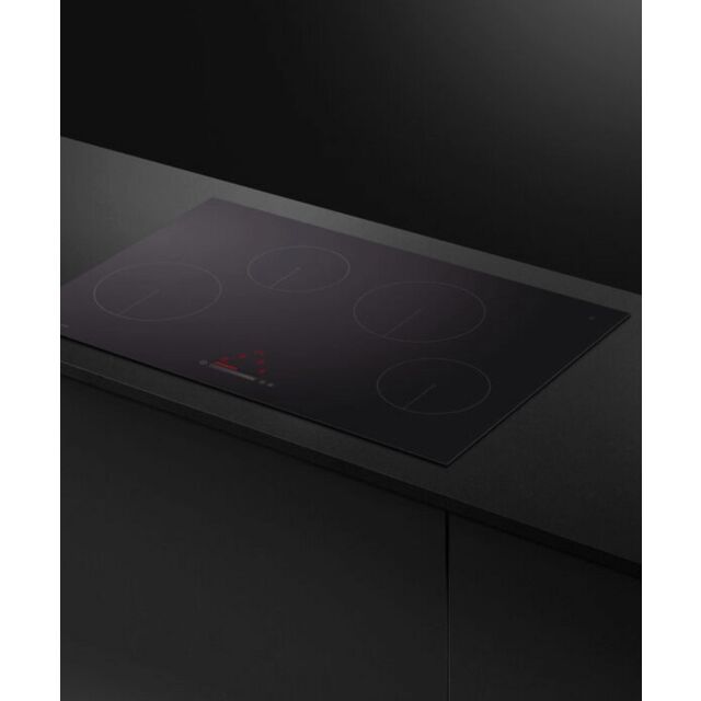 Fisher + Paykel CI804CTB1 Fisher & Paykel CI804CTB1 80cm 4 Zone Induction Hob - Black Glass