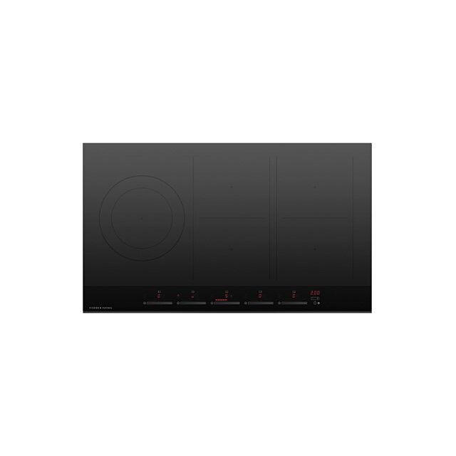 Fisher + Paykel CI905DTB4 900mm Wide Induction 'Touch & Slide Control' Frameless 5 Zone with Smart Z