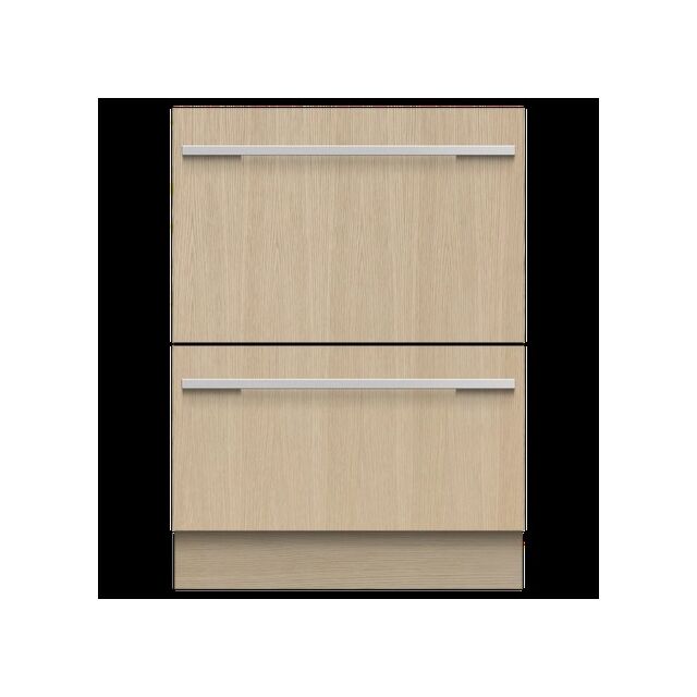 Fisher + Paykel DD60DHI9 Dishwasher DishDrawer™ Double, 12 Place Settings, Integrated, WiFi, compati