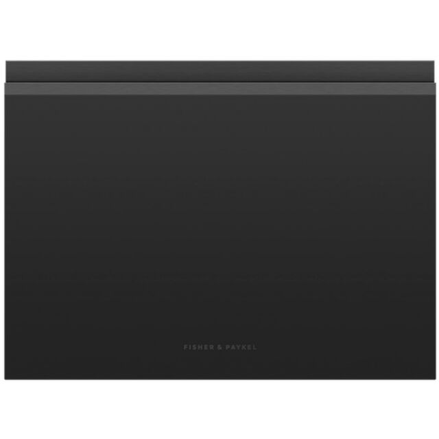 Fisher + Paykel DD60ST4HZB9 Dishwasher DishDrawer™ Single Tall Tub, 6 Place Settings, Black Glass, R