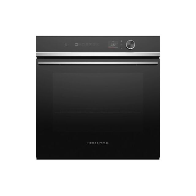 Fisher + Paykel OB60SD11PLX1 Built-in Oven Single 600mm 72L, 11 Function, 2.4inch Screen + Dial, Contem