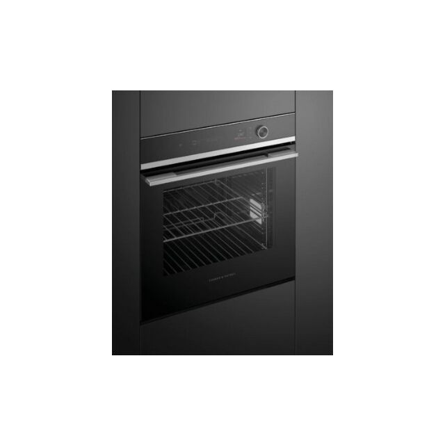 Fisher + Paykel OB60SD11PLX1 Built-in Oven Single 600mm 72L, 11 Function, 2.4inch Screen + Dial, Contem