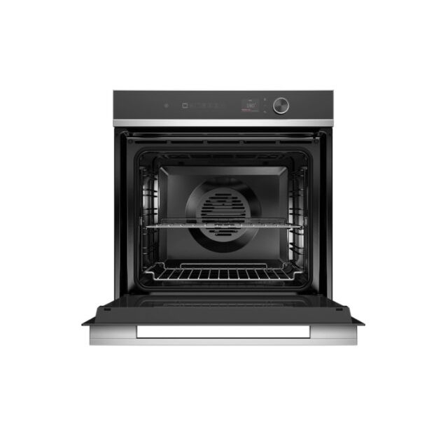 Fisher + Paykel OB60SD13PLX1 Built-in Oven Single 600mm 72L, 13 Function, 2.4inch Screen + Dial, Contem