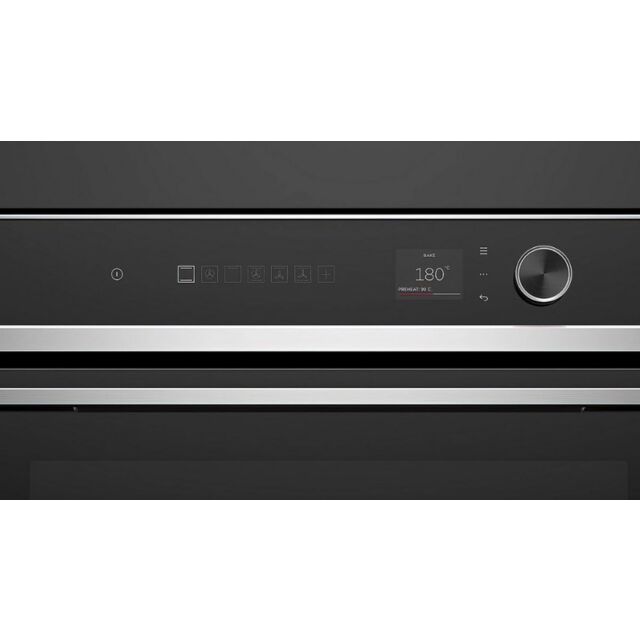 Fisher + Paykel OB60SD13PLX1 Built-in Oven Single 600mm 72L, 13 Function, 2.4inch Screen + Dial, Contem