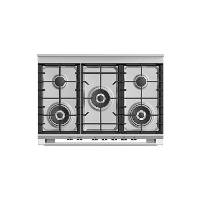 Fisher + Paykel OR90SCG4B1 900mm Wide, Classic Black, Single Cavity Oven with Gas Hob, Full Width Pa