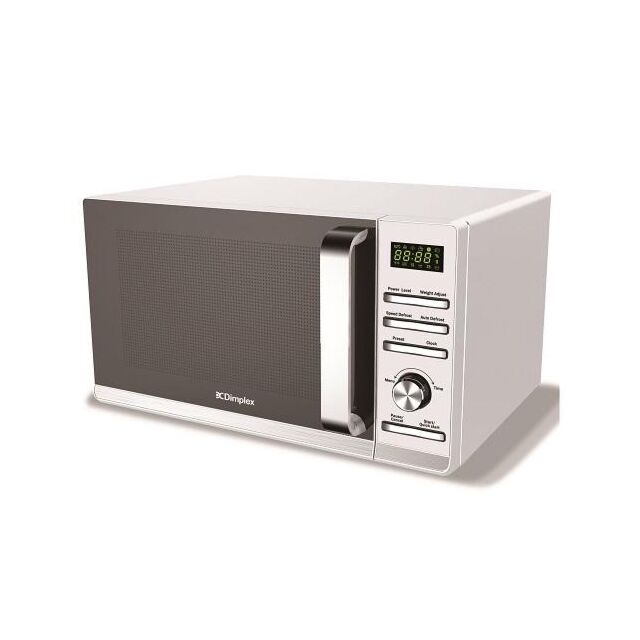 Glen Dimplex 980537 23L White Steel Large Microwave