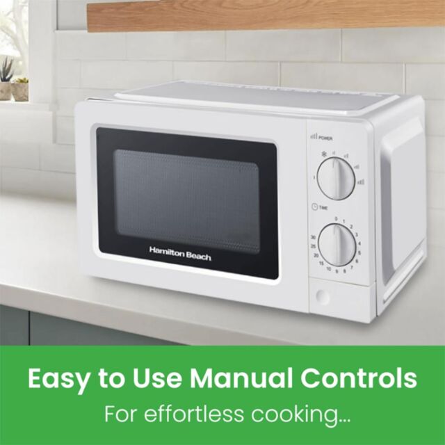 Hamilton Beach HB70T20W 20 Litre Solo Microwave - White