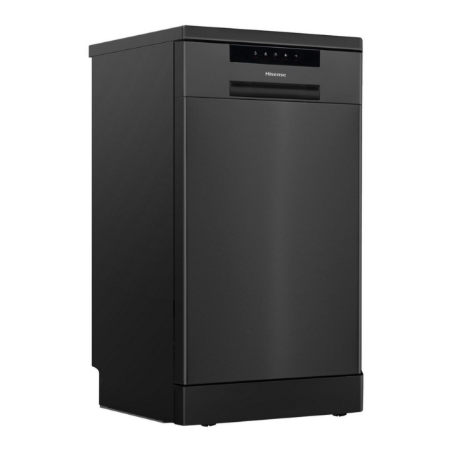 Hisense HS523E15BUK Slimline Dishwasher - Black - 10 Place Settings