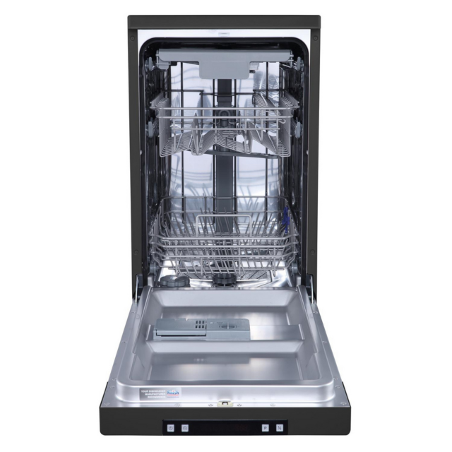 Hisense HS523E15BUK Slimline Dishwasher - Black - 10 Place Settings