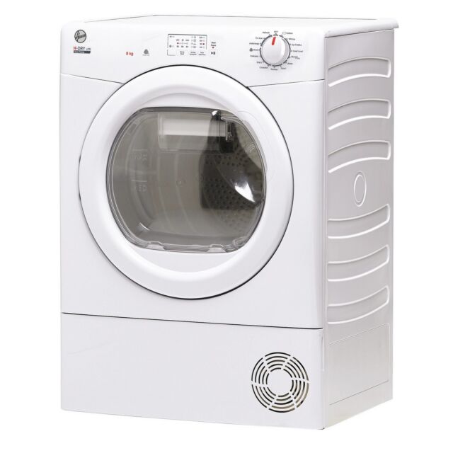 Hoover Candy HLE H8A1LE-80 H-Dry 300 HLE H8A1LE-80 8kg Heat Pump Tumble Dryer - White