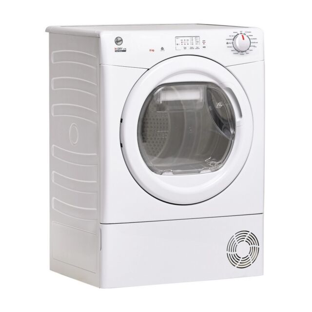Hoover Candy HLE H8A1LE-80 H-Dry 300 HLE H8A1LE-80 8kg Heat Pump Tumble Dryer - White