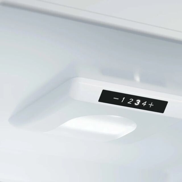 Hoover Candy HOB50N518EVK Combi Integrated Fridge Freezer