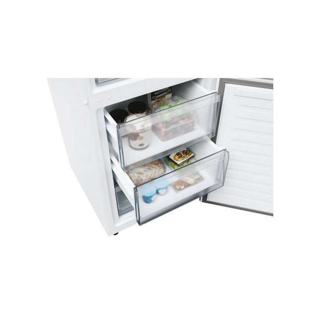 Hoover Candy HONCQ2T618EWKR 59.5cm 60/40 Fridge Freezer - White