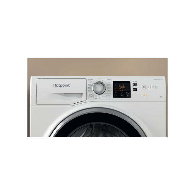 Hotpoint NSWE846WSUK 8Kg 1400 Spin Washing Machine - White