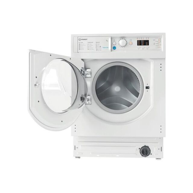 Indesit Company BIWMIL71252UKN 7kg 1200 Spin Integrated Washing Machine - White