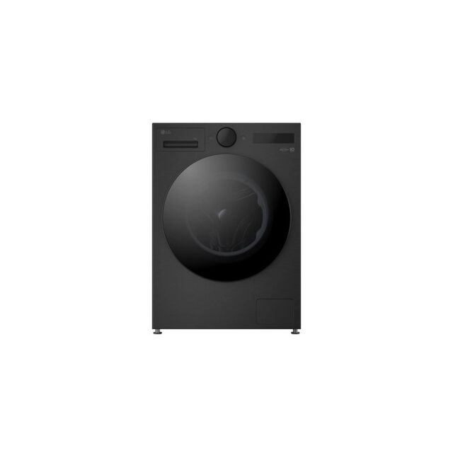 Lg F4X7013TBB 13Kg 1400 Spin Washing Machine - Black