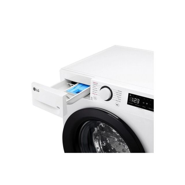 Lg F4Y510WBLN1 10kg 1400 Spin Washing Machine - White
