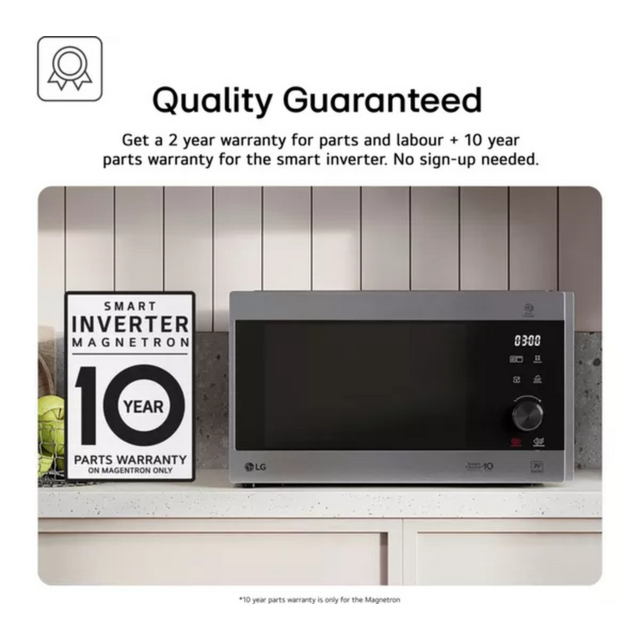 LG MH6535GIS Microwave Oven with Grill, Touch Control