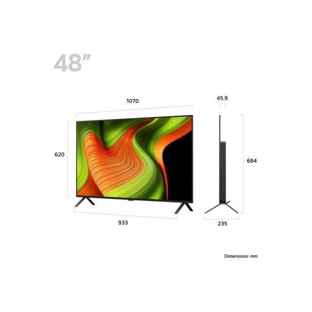 Lg OLED48B56LA.AEK OLED AI B5 48inch 4K Smart TV