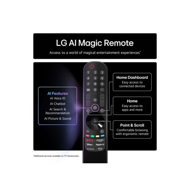 Lg OLED55B56LA.AEK OLED AI B5 55inch 4K OLED Smart TV