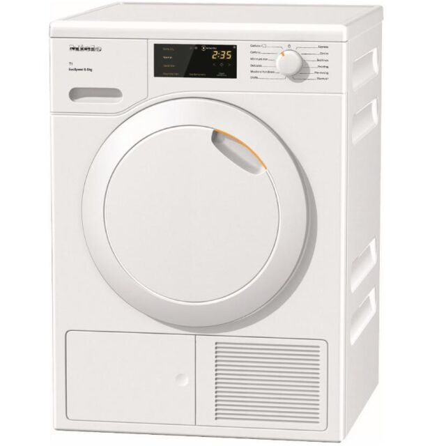 Miele TCB140 WP Heat Pump, 7kg Honeycomb drum with LED lighting, A energy rating, Very quiet (66dB),