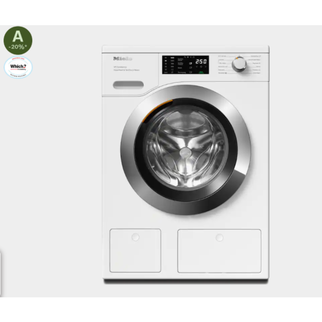 Miele WEG885 WCS 9kg 1400 Spin Washing Machine - Lotus White