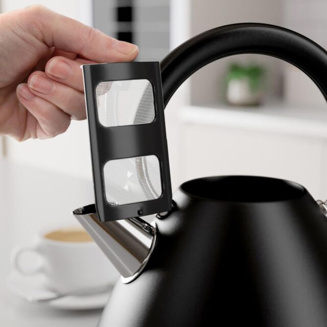 Morphy Richards 100131 1.5 Litres Venture Pyramid Rapid Boil Kettle - Black