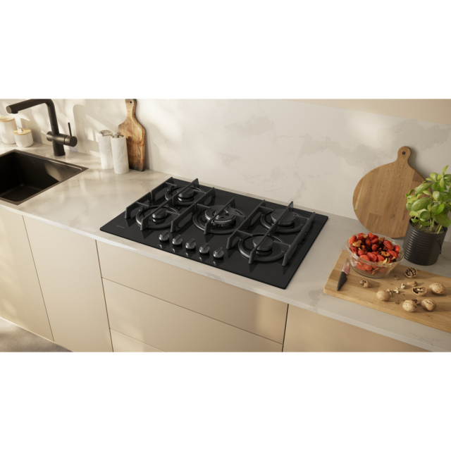 Neff T27PIQ4S0 75.2cm Gas Hob Black Model