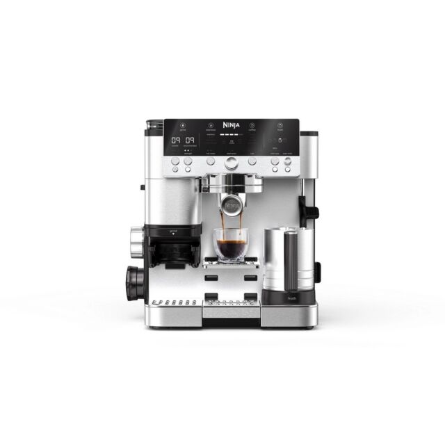 Ninja ES601UK Luxe Cafe Premier Series Espresso Machine - Black/Stainless Steel