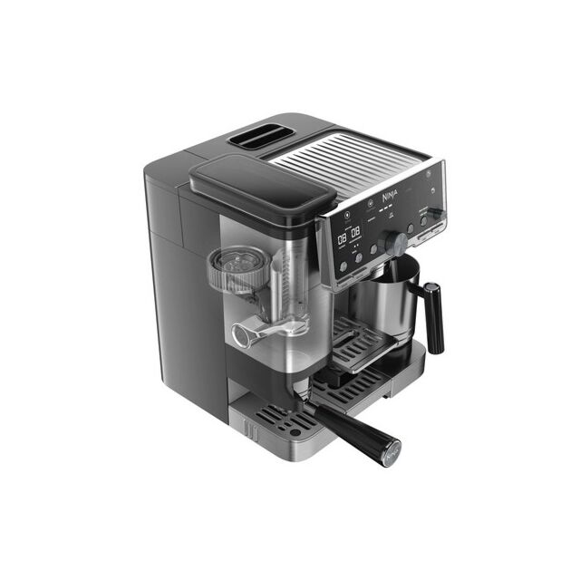 Ninja ES701UK Luxe Cafe Pro Series Espresso Machine - Black/Stainless Steel