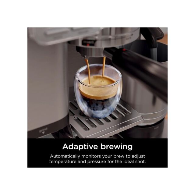 Ninja ES701UK Luxe Cafe Pro Series Espresso Machine - Black/Stainless Steel