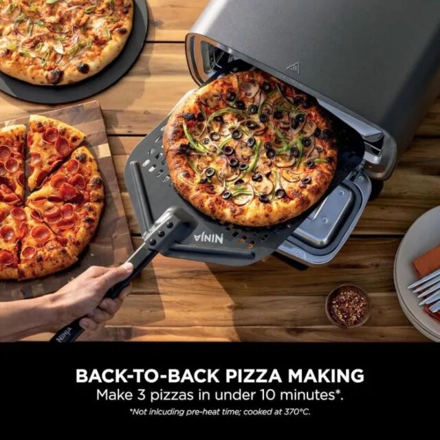 Ninja MO201UK Electric Outdoor Pizza Oven & Air Fryer