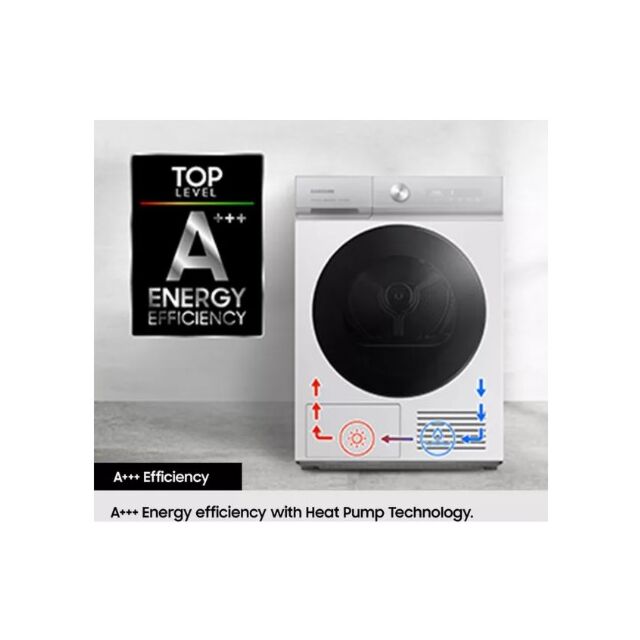 Samsung DV90DG52A0AEEU Dv90dg52a0aeeu 9Kg Heat Pump Dryer
