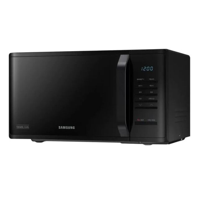 Samsung MS23K3515AK/EU MS23K3515AKEU 23L Solo Microwave Oven with Triple Distribution System - Black