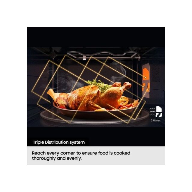 Samsung MS32DG4504ATE3 32L Solo Microwave Oven with Triple Distribution System - STSS