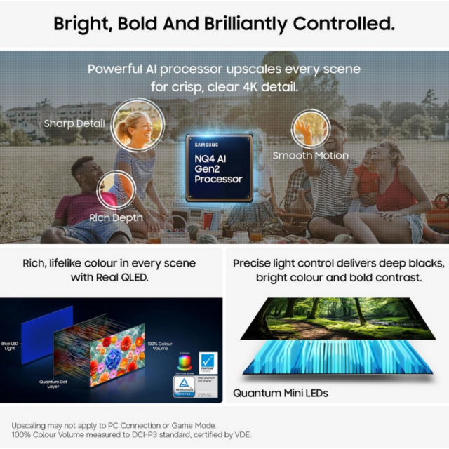 Samsung QE100QN80HUXXU 100inch Neo QLED Vision AI Smart TV