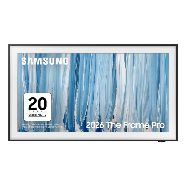 Samsung QE55LS03HWUXXU 55inch 4K The Frame Pro Neo QLED 4K Vision AI Smart TV Art Mode & Wall Mount TV